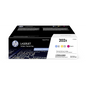 HP 202X CYM Original LJ Toner Cartridges