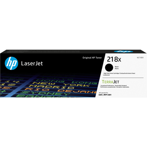 HP 218X High Yield Black Original LaserJet Toner Cartridge