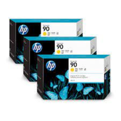 HP #90 YELLOW 3 INK MULTIPACK FOR DESIGNJET 4000 SERI