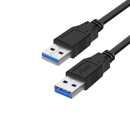 Mlink - USB 3.0 Type A to Type A Cable, Black - 1.8m (6')