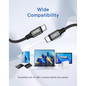 Mlink - USB-C Braided Fast Charging Cable PD60W 20V/3A - 2m (6.6')