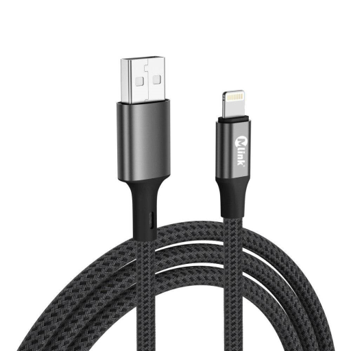 Mlink - Lightning to USB Braided Fast Charging Cable PD20W 5V/2.4A - 1m (3.3')