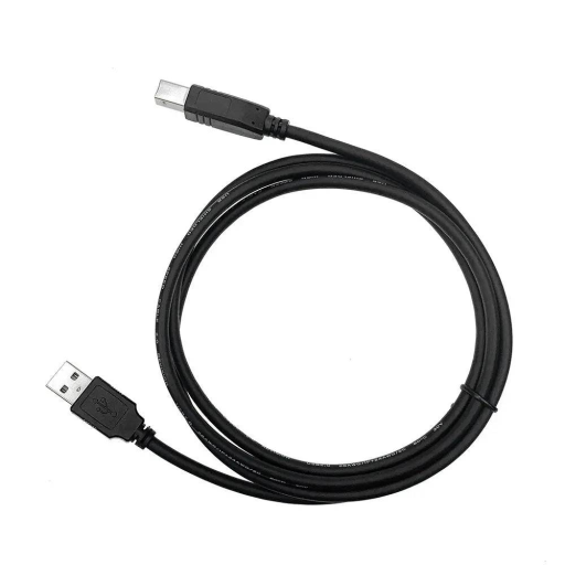 Mlink - USB 2.0 Type A to Type B Cable, Black - 3m (10')