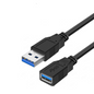 Mlink - USB 3.0 Extension Cable, Black - 1.8m (6')