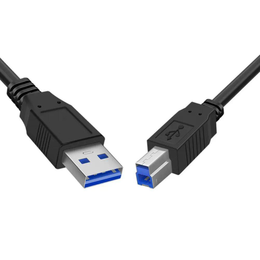Mlink - USB 3.0 Type A to Type B Cable, Black - 4.5m (15')