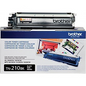 Brother TN210BK Black Toner Cartridge, Standard Yield