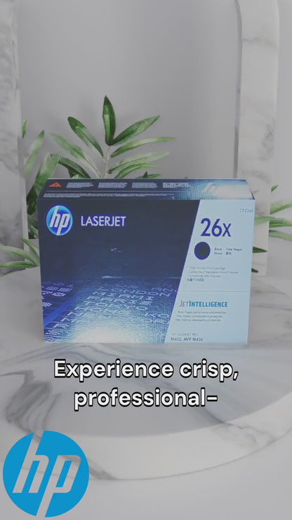 HP 26X Black LaserJet Toner Cartridge