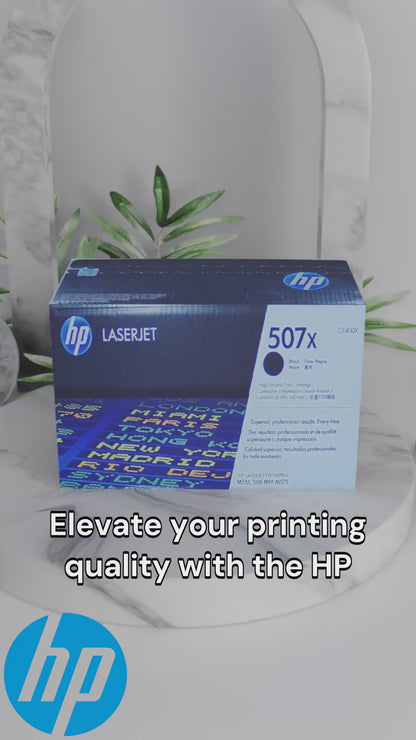 HP 507X Black LaserJet Toner Cartridge