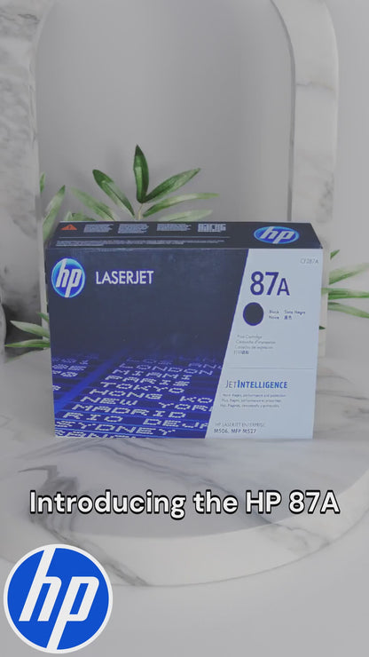 HP 87A Black LaserJet Toner Cartridge