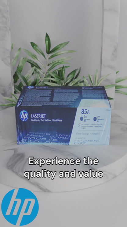 HP 85A Dual Pack Print Cartridge