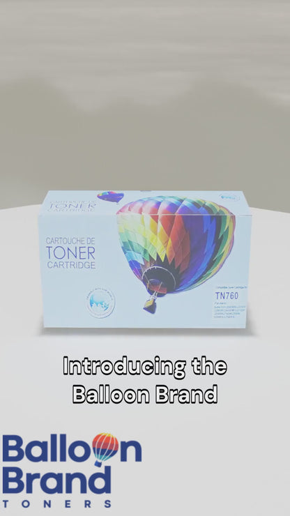 CTTN760 COMPATIBLE BLACK BROTHER TONER