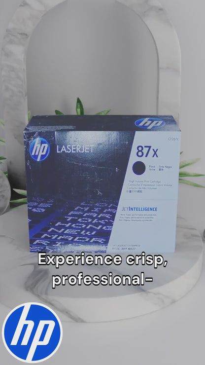 HP 87X Black LaserJet Toner Cartridge