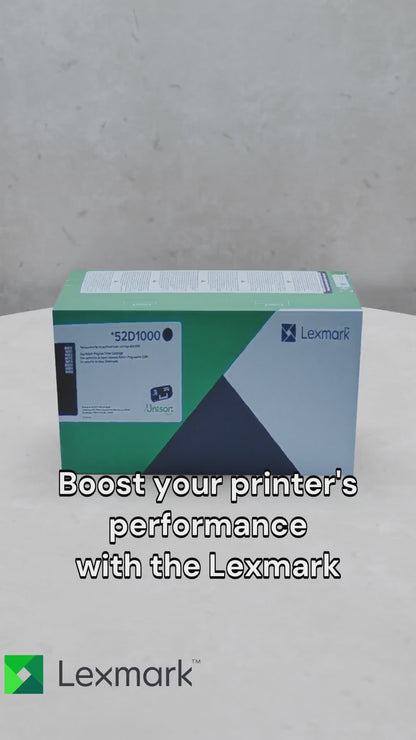 Lexmark MS/MX710, 711, 810, 811, 812 Return Programme 6K Toner Cartridge Part no.: 52D1000
