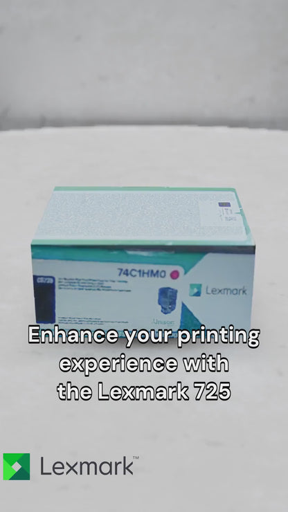 Lexmark CS/CX725 Magenta Return Program 12K Toner Cartridge