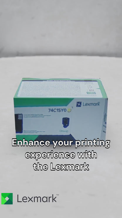 Lexmark 74C1SY0 CS720,CS/CX725 Yellow Return Program 7K Toner Cartridge
