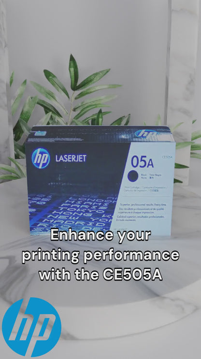 CE505A HP LaserJet Black Print Cartridge