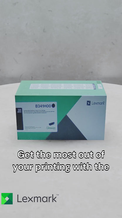 Lexmark B341H00 B3340,B/MB3442 Return Program 3K Toner Cartridge