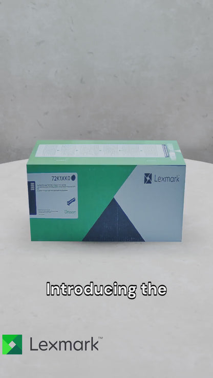 72K1XK0 LEXMARK BLACK EXTRA HIGH YIELD RETURN PROGRAM TONER