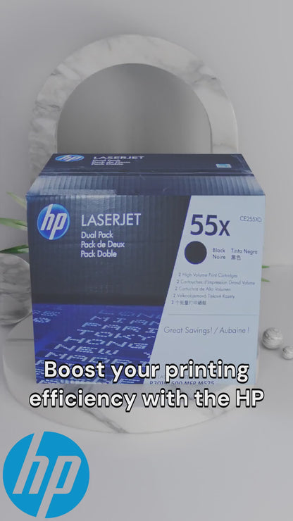 HP LaserJet P3015 Dual Pk Blk Print Crtg