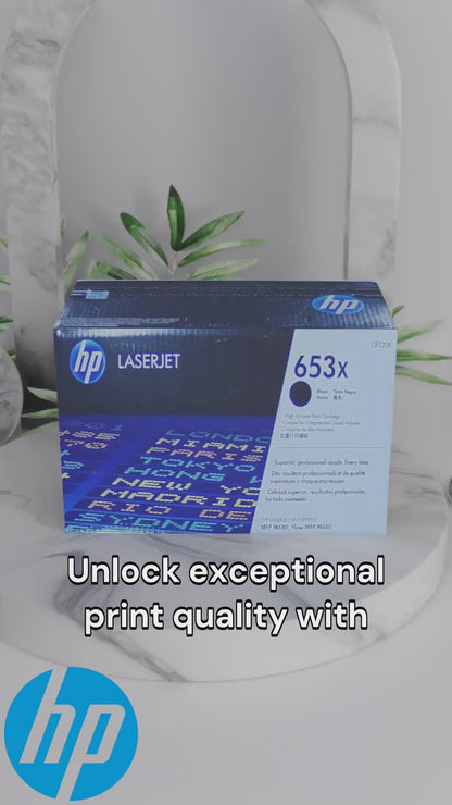 HP 653X Black LaserJet Toner Cartridge
