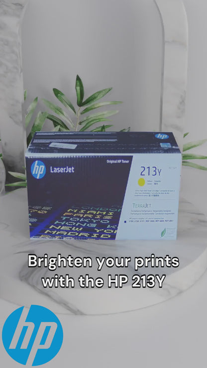 HP 213Y Ylw Original LaserJet Toner Crtg