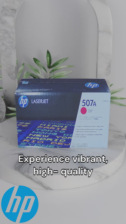 HP 507A Magenta LaserJet Toner Cartridge