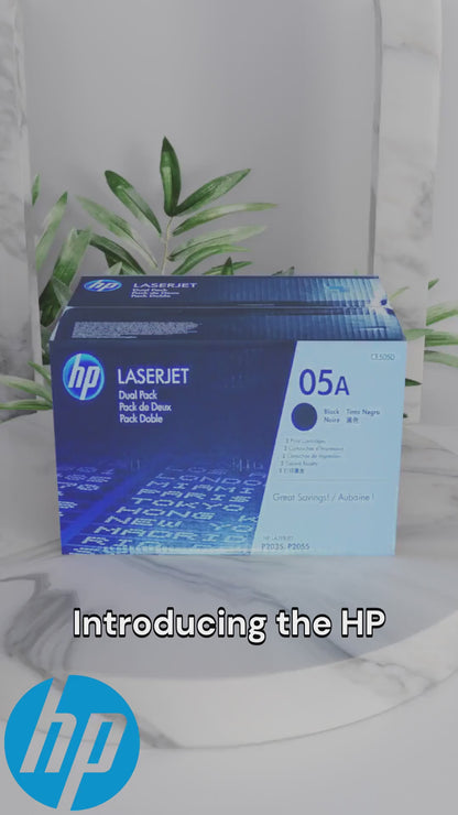 HP 05A Dual Pack Print Cartridge