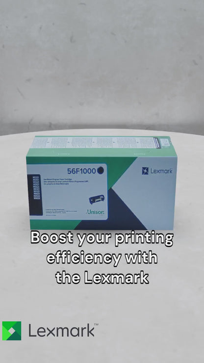Lexmark MS/MX321, 421, 521, 622, MX522, MS621 Return Programme 6K Toner Cartridge Part no.: 56F1000