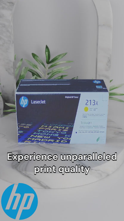 W2132X HP 213X Ylw Original LaserJet Toner Crtg