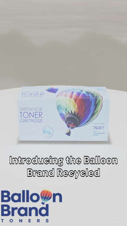 CTTN339Y RECYCLED BROTHER TN339 YELLOW