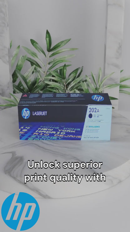 HP 202A Black LaserJet Toner Cartridge