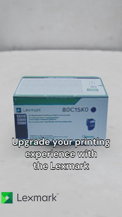 Lexmark CX310,410,510 Black Return Program 2.5K Toner Cartridge