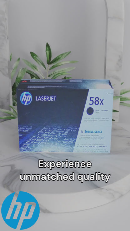 HP 58X Black LaserJet Toner Cartridge