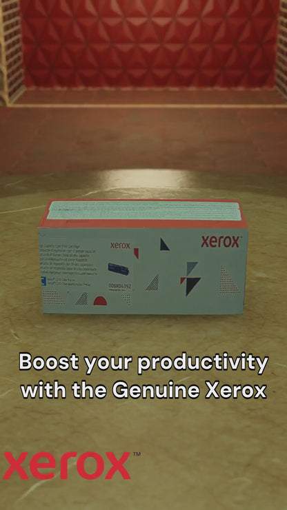 006R04392 Genuine Xerox Cyan High Capacity Print Cartridge, Xerox C230/C235 Color Printer/Multifunction
