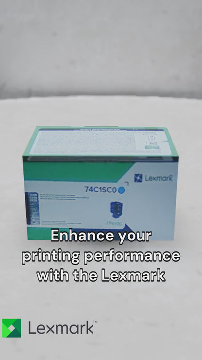 Lexmark CS720,CS/CX725 Cyan Return Program 7K Toner Cartridge
