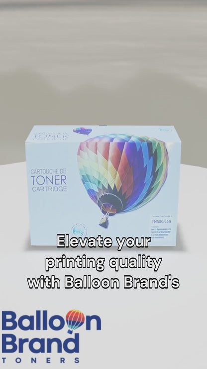 CTTN580/TN650 COMPATIBLE BROTHER TN580/TN650 BLACK